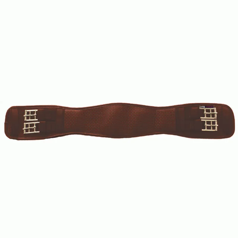 Hy Comfort Waffle Dressage Girth - Brown
